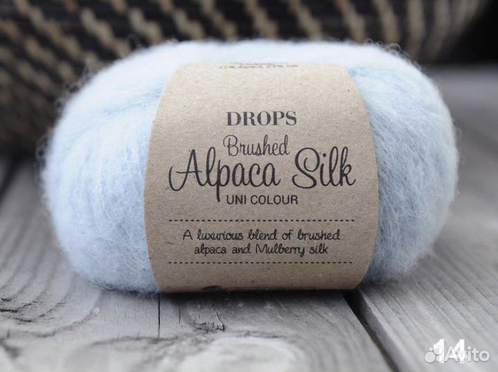 Пряжа drops Brushed Alpaca Silk