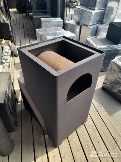 Печь-котёл для бани