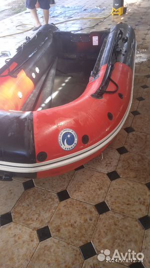 Пвх storm line 340 мотор Меркурий 9.9