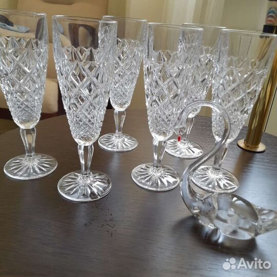 Хрустальные фужеры