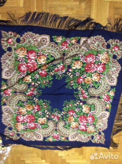 Платок, шаль Павловская мануфактура