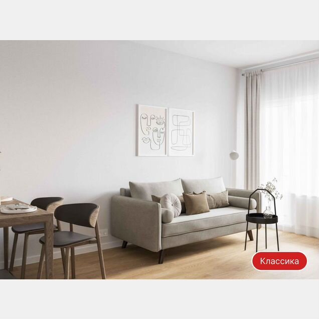 1-к. квартира, 40,9 м², 3/13 эт.
