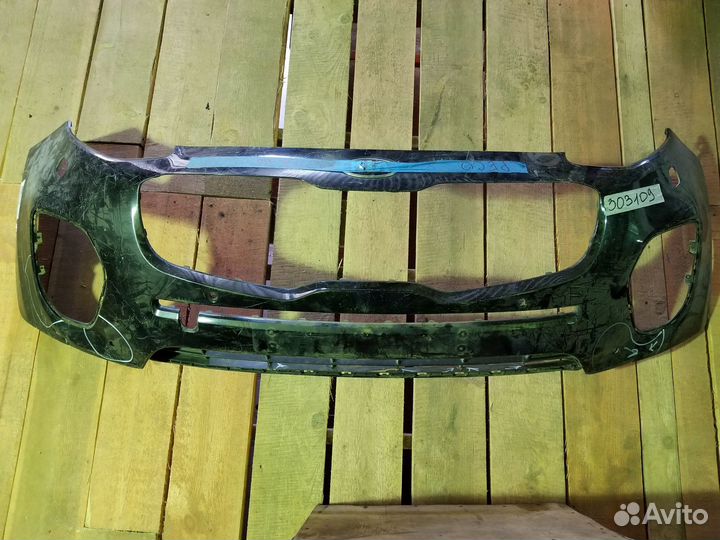 KIA sportage 2016 бампер передний