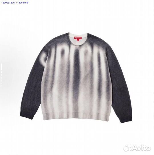 Свитер Supreme blurred logo (Арт.68414)