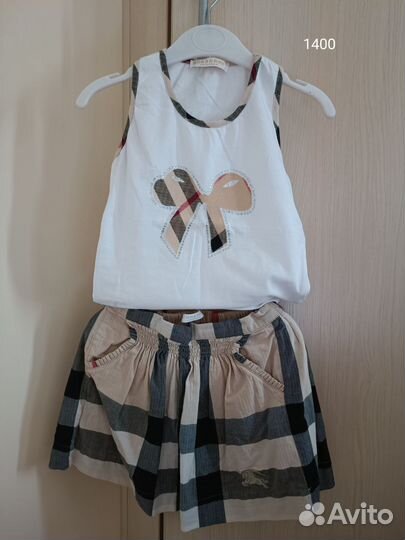 Одежда для девочки лето 5-7 лет