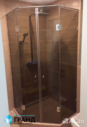 Душевая из стекла на заказ