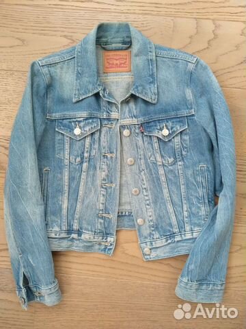 Джинсовая куртка женская levis купить в Москве | Личные вещи | Авито