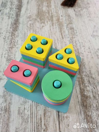 Конструктор, Сортер деревянный