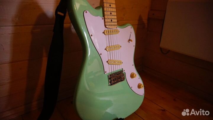 Электрогитара Russtone Rujm sss ny cyan