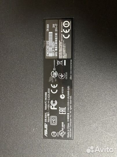 Ноутбук asus