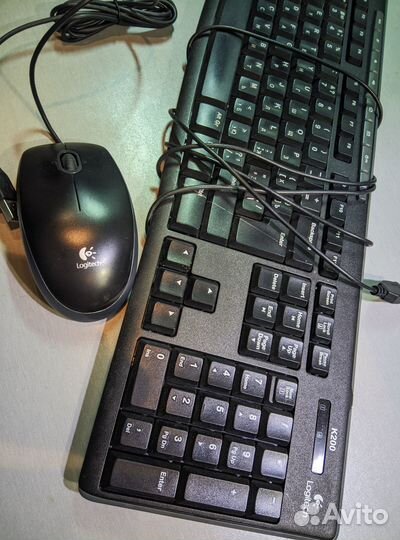 Клавиатура + мышь Logitech