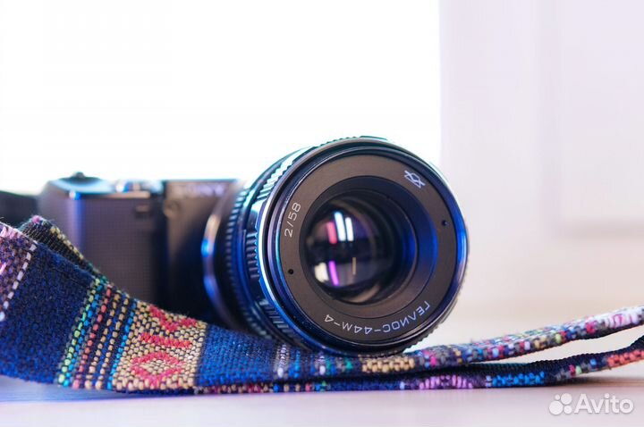 Sony Alpha NEX 5 + Helios 44M-4 58mm f2,0 +2000mAh