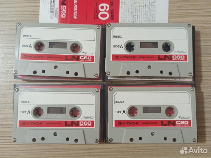 Аудиокассеты hitachi LN 60