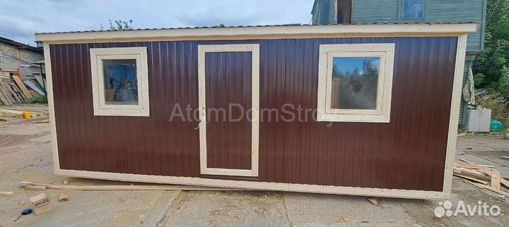 Бытовка металлическая хоз блок / С гарантией