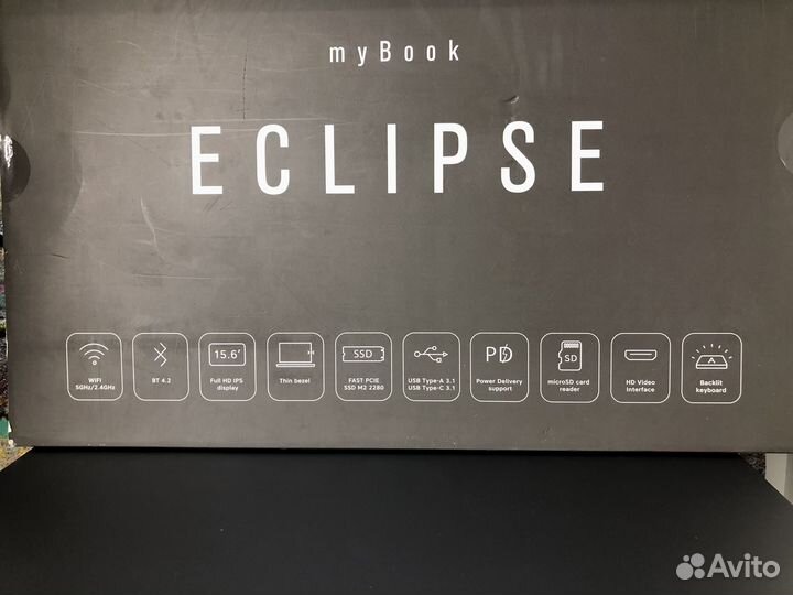 My Book Eclipse pclt-0035 15,6 Rysen 5, акб 100%