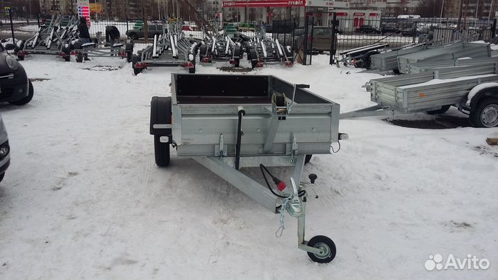 Оцинкованный прицеп спорт(2.6Х1.3м.)