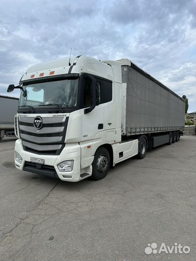 Водитель се Фотон п/пр тент