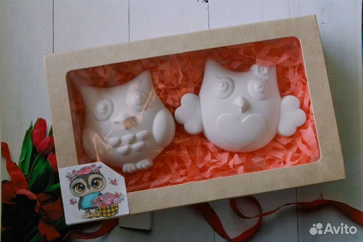 Фигурки из гипса для раскрашивания