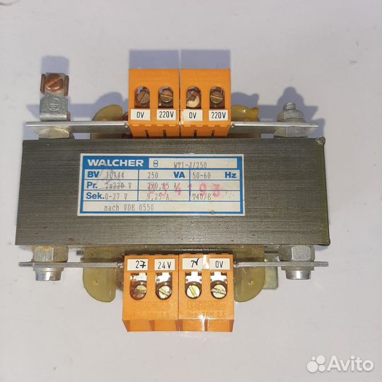 Понижающий трансформатор 7,24,27,380В
