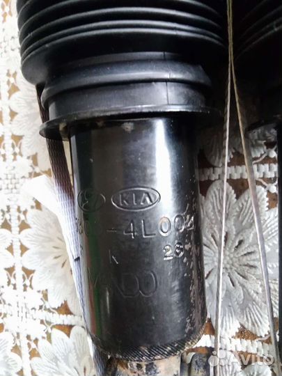 Амортизаторы задние solaris