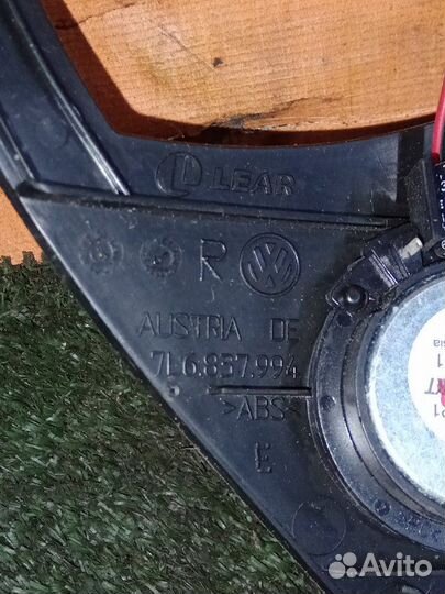 Уголок зеркала бокового правый Volkswagen Touareg