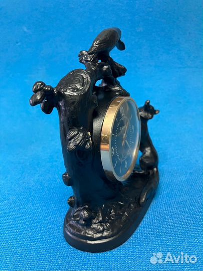 Каслинское литье. Часы Ворона и Лиса 1965г