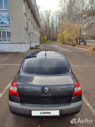 Renault Megane 2.0 AT, 2005, 230 000 км
