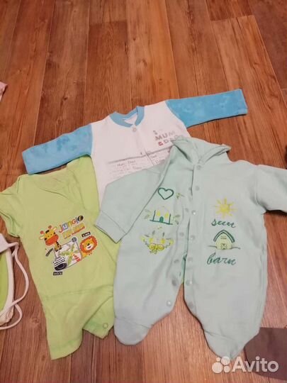 Пакет вещей для мальчика от 0 до года