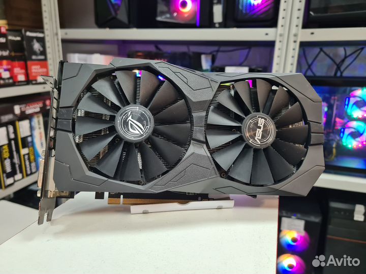 Видеокарта Asus RX 570 4 GB Strix OC