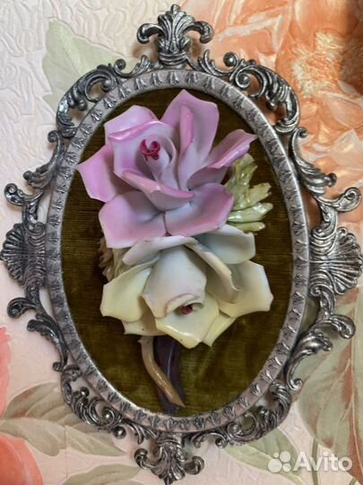 Настенное пано-фарфоровая картина Италия