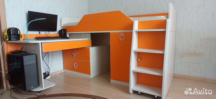 Кровать-чердак (комбинированная)