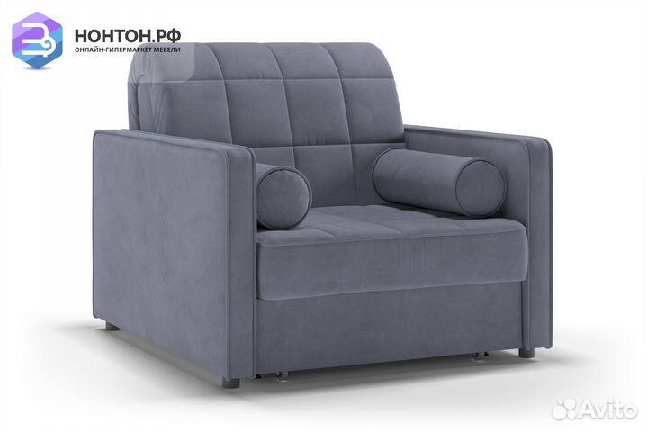 Кресло аккордеон Модо темно-серое