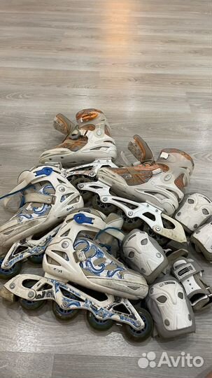 Детские ролики и защита