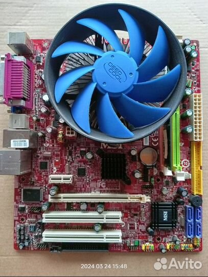 Материнские платы с процессором