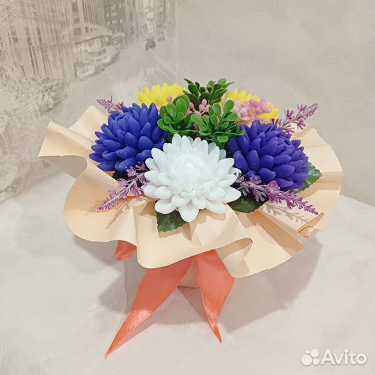 Букет из мыла ручной работы на 8 марта