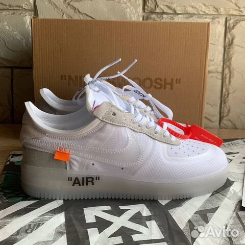 Кроссовки мужские Nike Air Force 1 x Off White