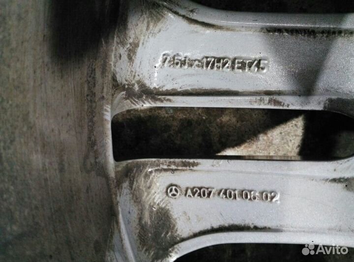 Диск R 17. Mercedes С 207. 1 штука