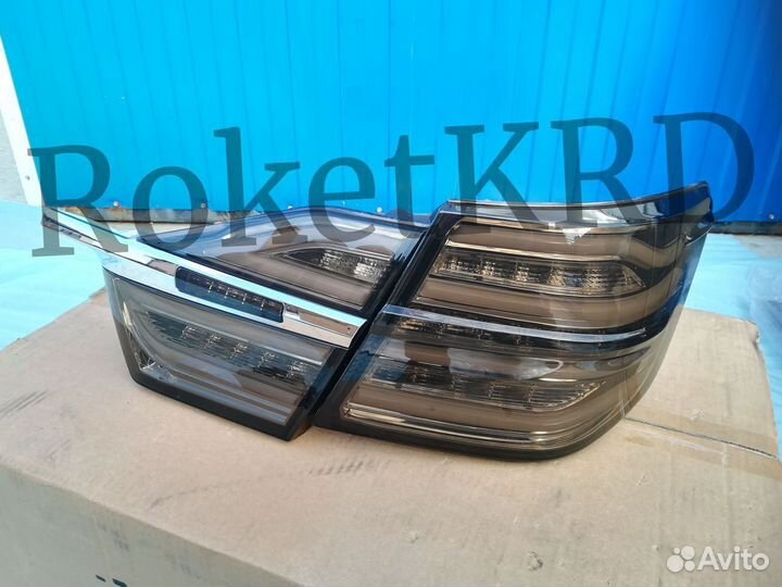 Задние фонари Camry 55 14-17 г Стиль Mercedes