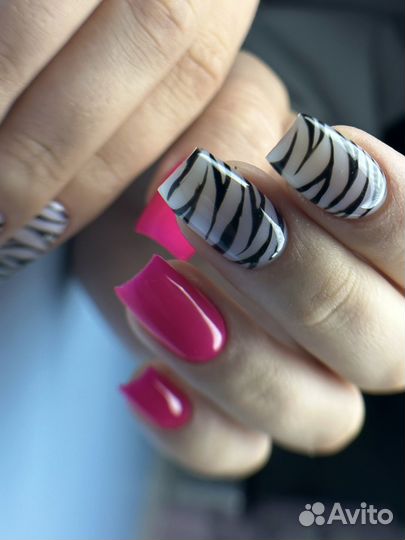 Маникюр гель лак