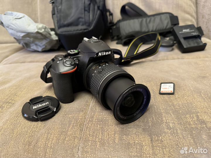 Фотоаппарат зеркальный Nikon D5600 18-55mm