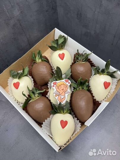 Клубника в шоколаде/Мини ангелы