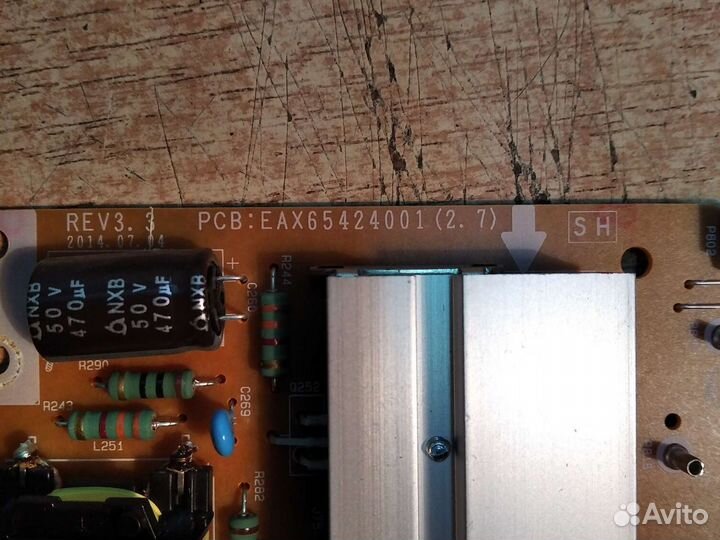 Блоки питания для телевизора lg