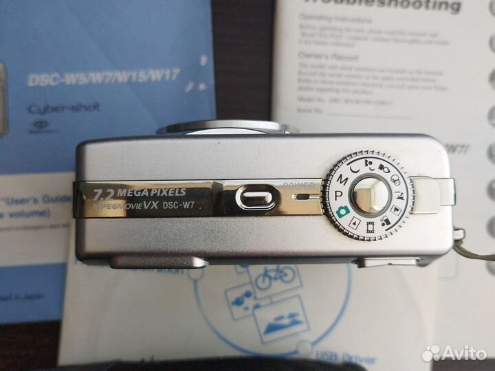 Компактный фотоаппарат sony cyber shot