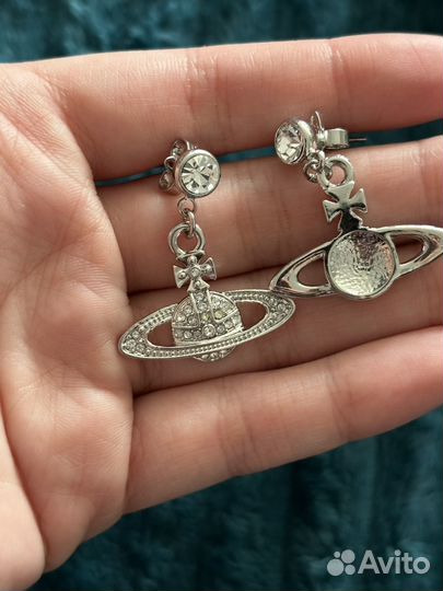 Vivienne westwood серьги оригинал