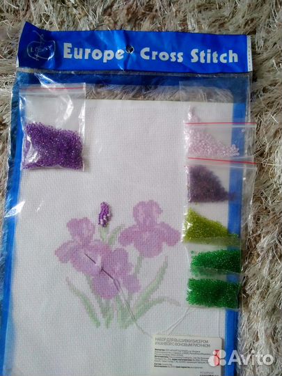 Наборы для вышивки бисером, крестом