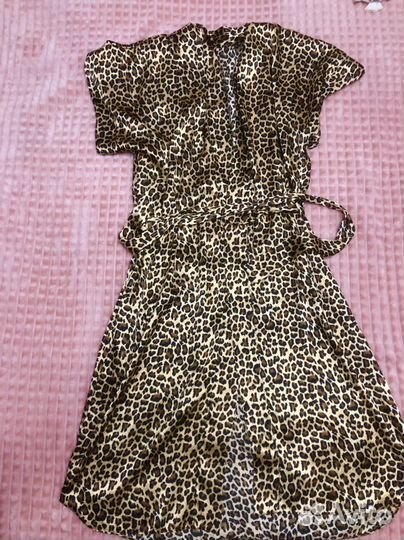 Халат женский шелковый