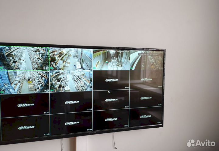 Видеонаблюдение с установкой