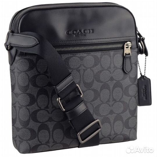 Мужская сумка Coach Houston Flight Bag