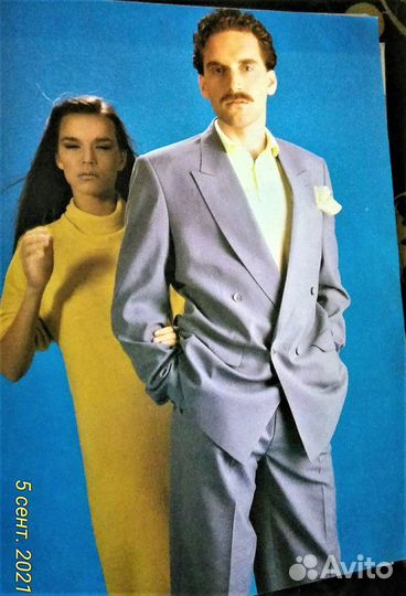 Журнал Мод Москва 1989