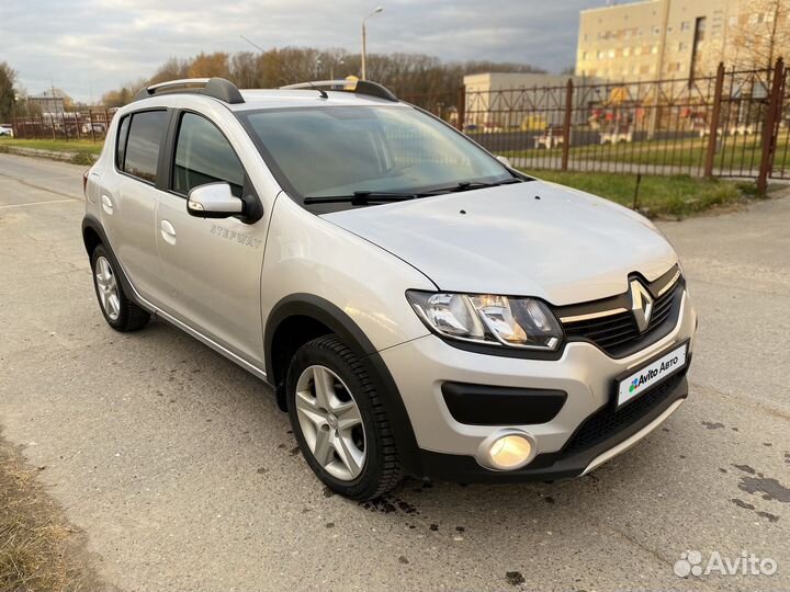 Renault Sandero Stepway 1.6 МТ, 2017, 18 000 км